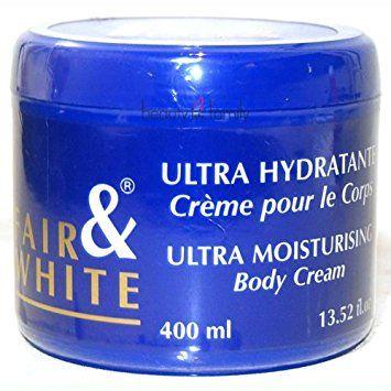Fair & White Ultra Moisturising Body Cream 400ml Blue