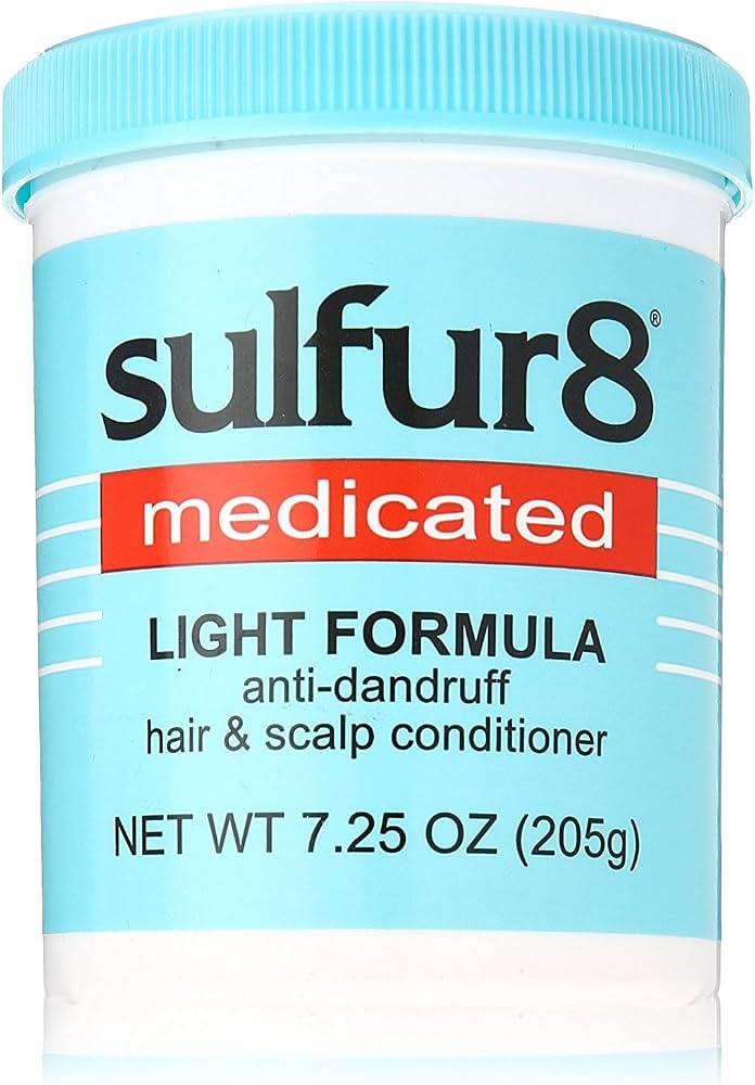 Sulfur 8 Light Formula Medicated Anti-Dandruff Hair & Scalp Conditioner 7.25oz