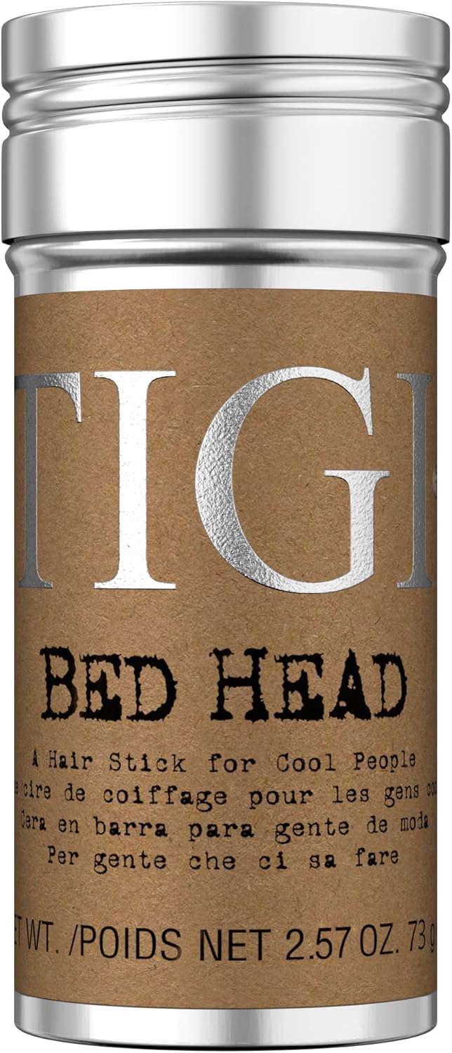Bed Head for Men by TIGI - Hair Wax Stick Strong Hold Slick Back Hair Style 75 g