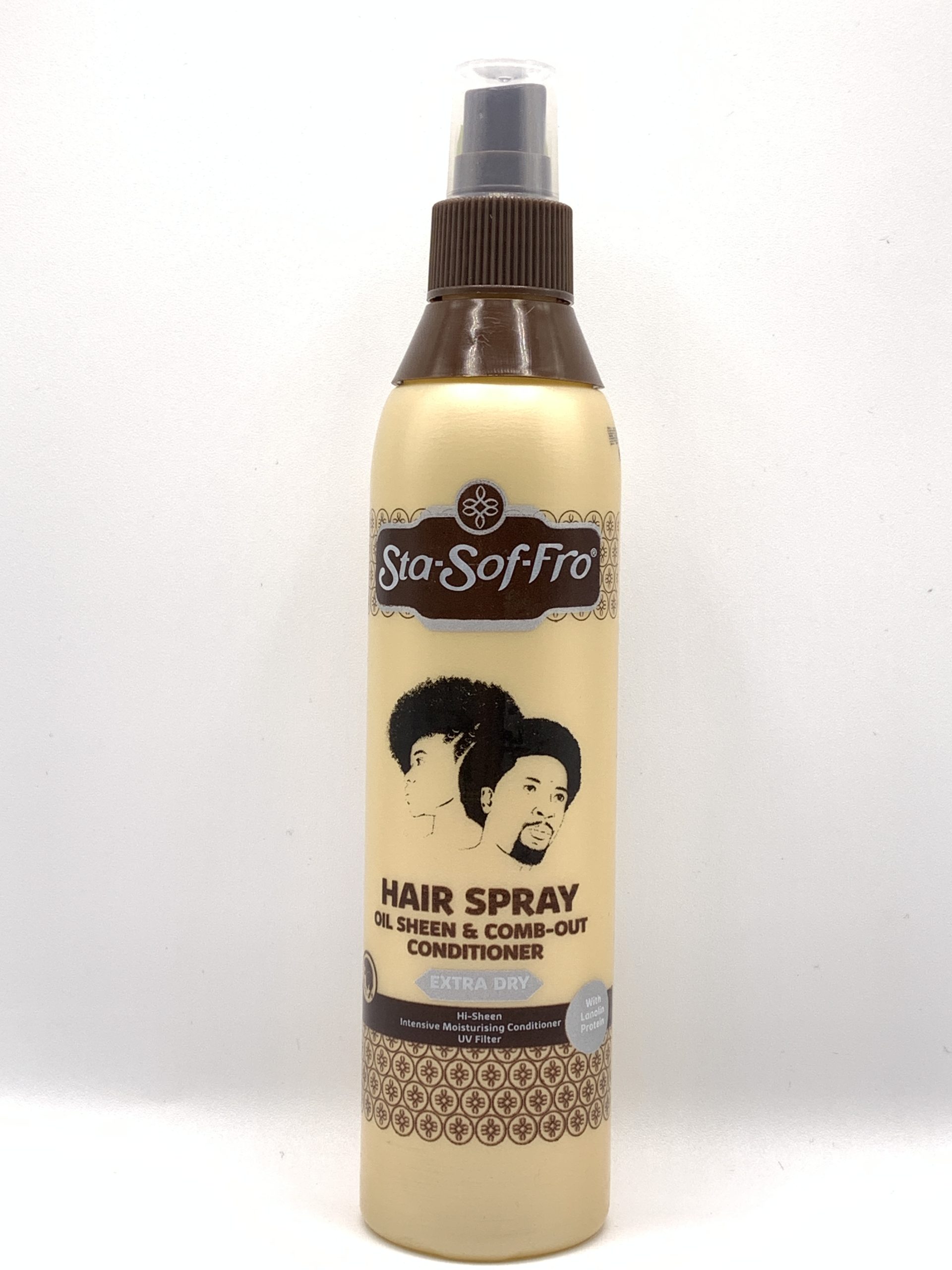 Sta Sof Fro Hair Spray Oil Sheen & Comb Out Conditioner Extra Dry 250ml