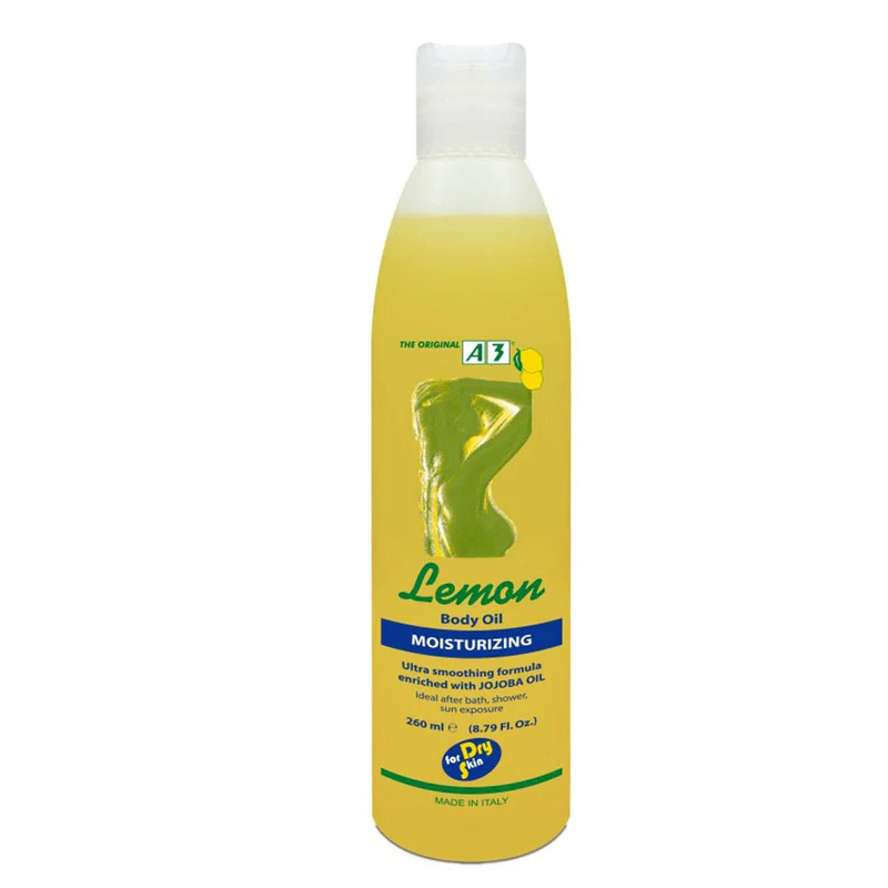 A3 Lemon Moisturising Body with Jojoba Oil 260ml