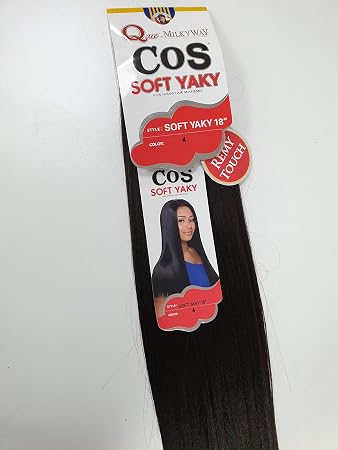 MilkyWay Que COS SOFT YAKY 18'' - Human Hair MasterMix Weave Extension